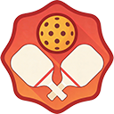 Pickleball paddle and ball